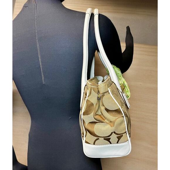 Y2K Coach 11557 Hampton Madeline Signature Satchel Bag - Picture 8 of 12